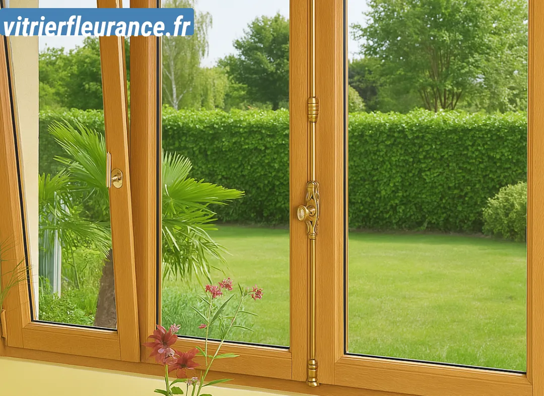 Installation de fenêtre en bois sur mesure Fleurance